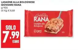 Pam Lasagne alla bolognese GIOVANNI RANA offerta