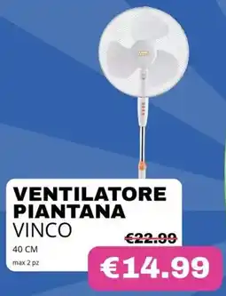 KOKO Emporio Ventilatore piantana vinco offerta