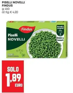Pam Piselli novelli FINDUS offerta