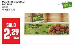 Pam Polpette vegetali BIO PAM offerta