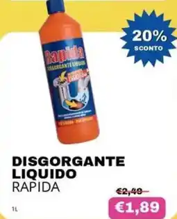KOKO Emporio Disgorgante liquido RAPIDA offerta