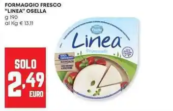 Pam Formaggio fresco "linea" OSELLA offerta