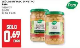Pam Legumi in vaso di vetro PAM offerta