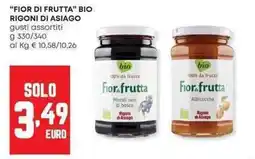 Pam "fior di frutta" bio RIGONI DI ASIAGO offerta