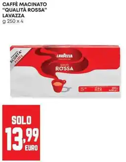 Pam Caffè macinato "qualità rossa" LAVAZZA offerta