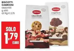 Pam Biscotti CABRIONI offerta
