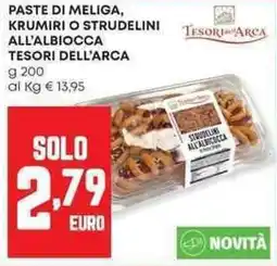 Pam Paste di meliga, krumiri o strudelini all'albiocca TESORI DELL'ARCA offerta
