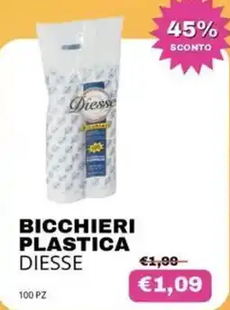 KOKO Emporio Bicchieri plastica DIESSE offerta