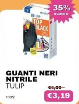 KOKO Emporio Guanti neri nitrile TULIP offerta