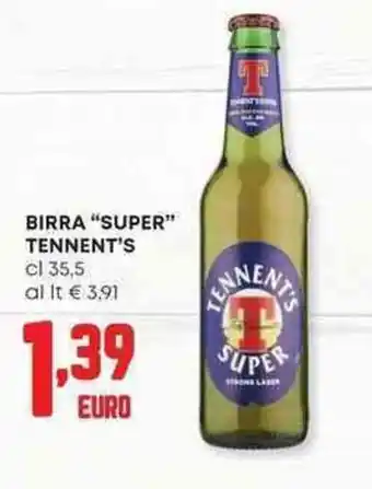 Pam Birra "SUPER" TENNENT'S offerta