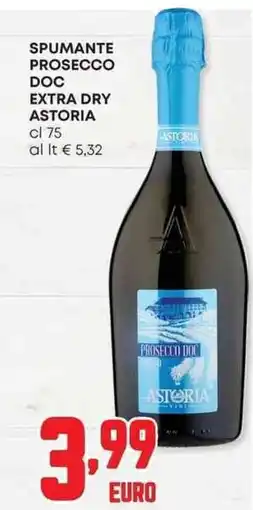 Pam Spumante prosecco doc extra dry ASTORIA offerta