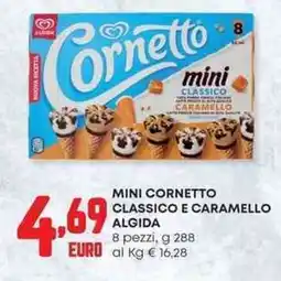 Pam Mini cornetto classico e caramello algida offerta