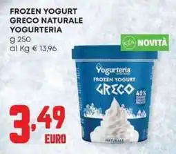 Pam Frozen yogurt greco naturale YOGURTERIA offerta
