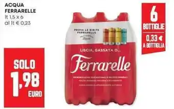Pam Acqua ferrarelle offerta