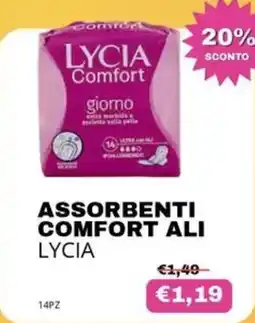 KOKO Emporio Assorbenti comfort ali LYCIA offerta