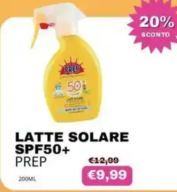 KOKO Emporio Latte solare spf50+ PREP offerta