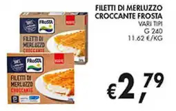 èccoMI Filetti di merluzzo croccante FROSTA offerta