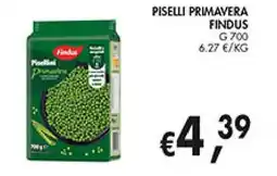 èccoMI Piselli primavera FINDUS offerta