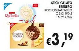 èccoMI Stick gelato FERRERO offerta