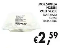 èccoMI Mozzarella nodini valle verde offerta