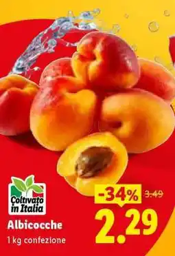 Lidl Albicocche offerta