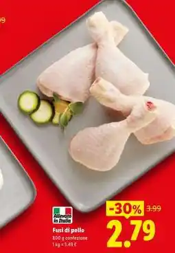 Lidl Fusi di pollo offerta