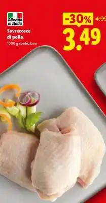 Lidl Sovracosce di pollo offerta