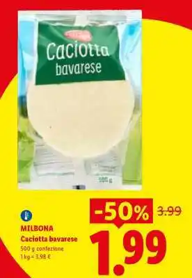 Milbona Caciotta bavarese