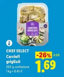 Lidl CHEF SELECT Carciofi grigliati offerta