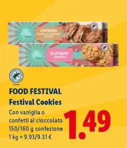 Lidl FOOD FESTIVAL Festival Cookies offerta