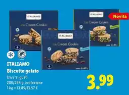 Lidl ITALIAMO Biscotto gelato offerta