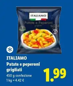 Lidl Italiamo Patate e peperoni grigliati offerta