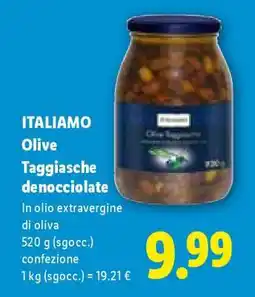 Lidl Italiamo Olive Taggiasche denocciolate offerta