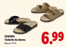Lidl ESMARA Ciabatte da donna offerta
