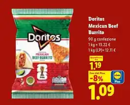 Lidl Doritos Mexican Beef Burrito offerta