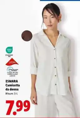Lidl ESMARA Camicetta da donna offerta
