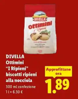 Lidl DIVELLA Ottimini “I Ripieni” offerta