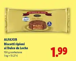 Lidl ALFAJOR offerta