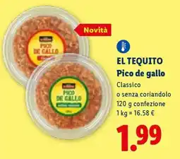 Lidl EL TEQUITO Pico de gallo offerta