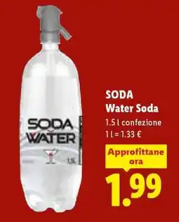 Lidl SODA Water Soda offerta