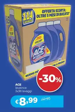 Acqua & Sapone ACE lavatrice offerta