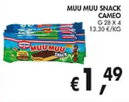 èccoMI Muu muu snack CAMEO offerta