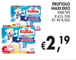 èccoMI Fruttolo maxi duo offerta