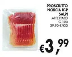 èccoMI Prosciutto norcia igp SALPI offerta