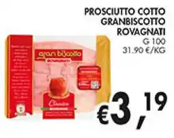 èccoMI Prosciutto cotto granbiscotto ROVAGNATI offerta