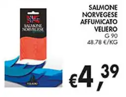 èccoMI Salmone norvegese affumicato veliero offerta