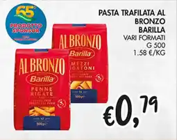 èccoMI Pasta trafilata al bronzo BARILLA offerta