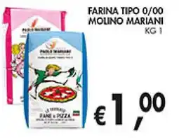 èccoMI Farina tipo 0/00 molino mariani offerta