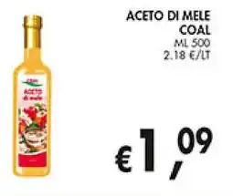 èccoMI Aceto di mele COAL offerta