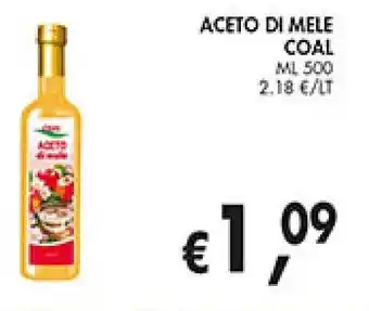 èccoMI Aceto di mele COAL offerta